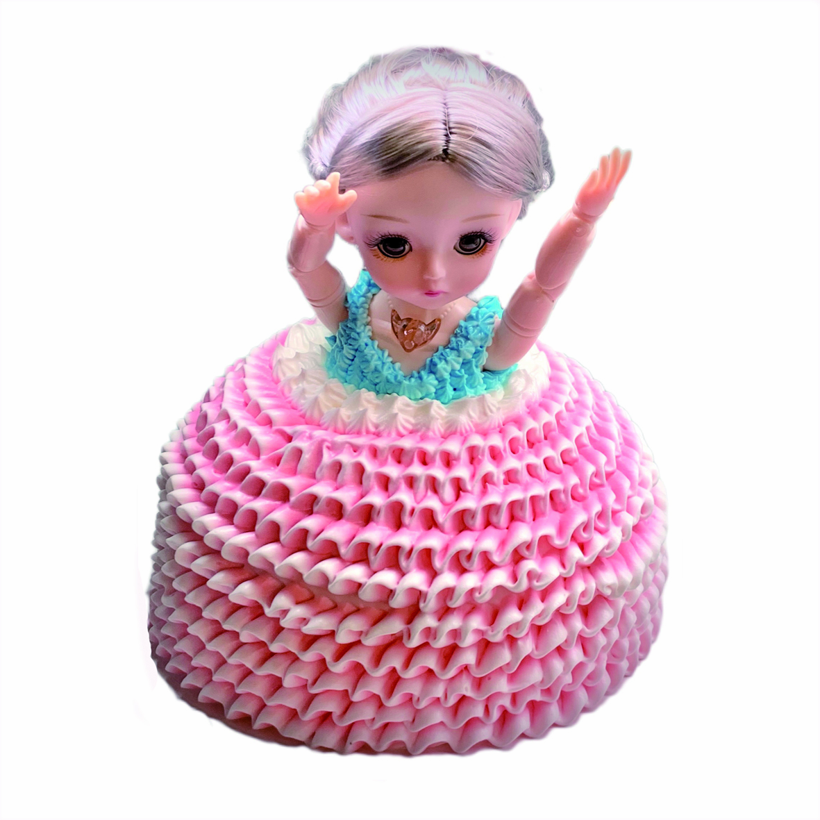 燈光立體芭比娃娃